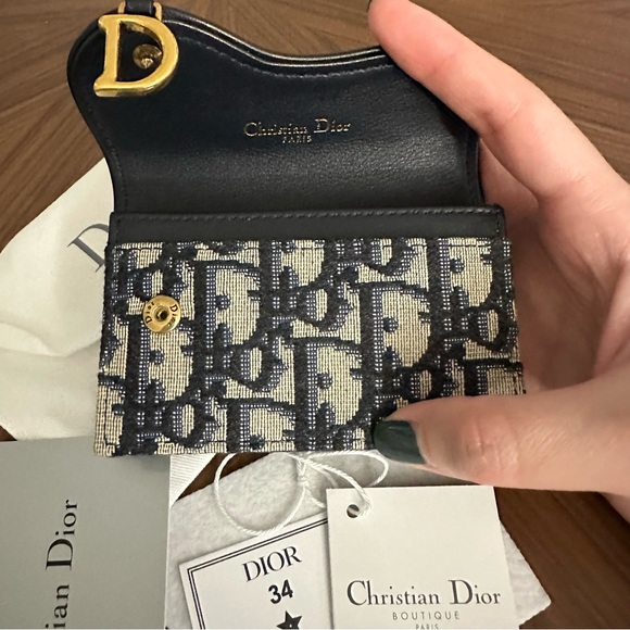 Dior saddle cardholder - Picture 2 of 5